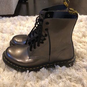 Pewter Doc Martens